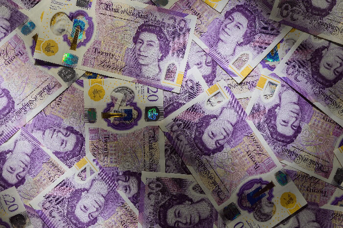 British Pounds Background